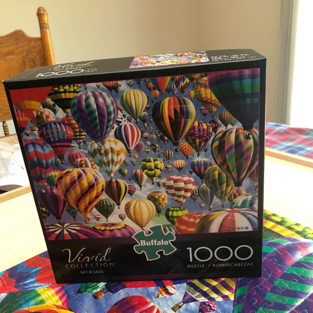 Buffalo Vivid Collection Sky Roads Jigsaw Puzzle 1000 piece